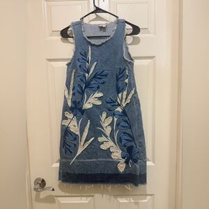 HOLDING HORSES Blue Backless Dress